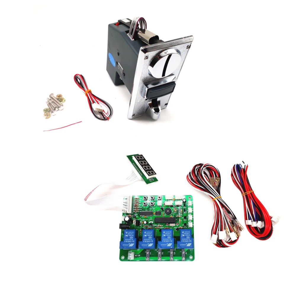 Coin Acceptor Selector - 1 kiti JY-923 ile JY-21 çinko