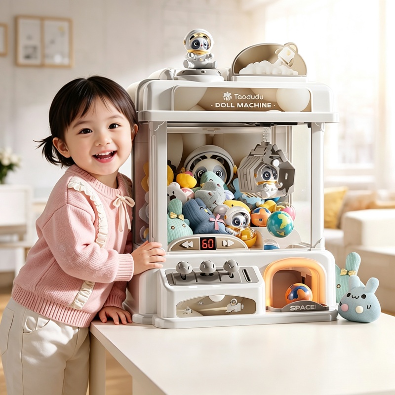 Coin Operated Kiddie Ride - Çocuklar için Mini Pençe Makinesi Otomatik