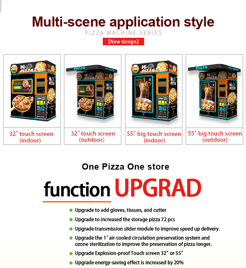 Peynirli Pizza Makineleri Otom - Commercial Vending Machine incelemesi ve fiyatı