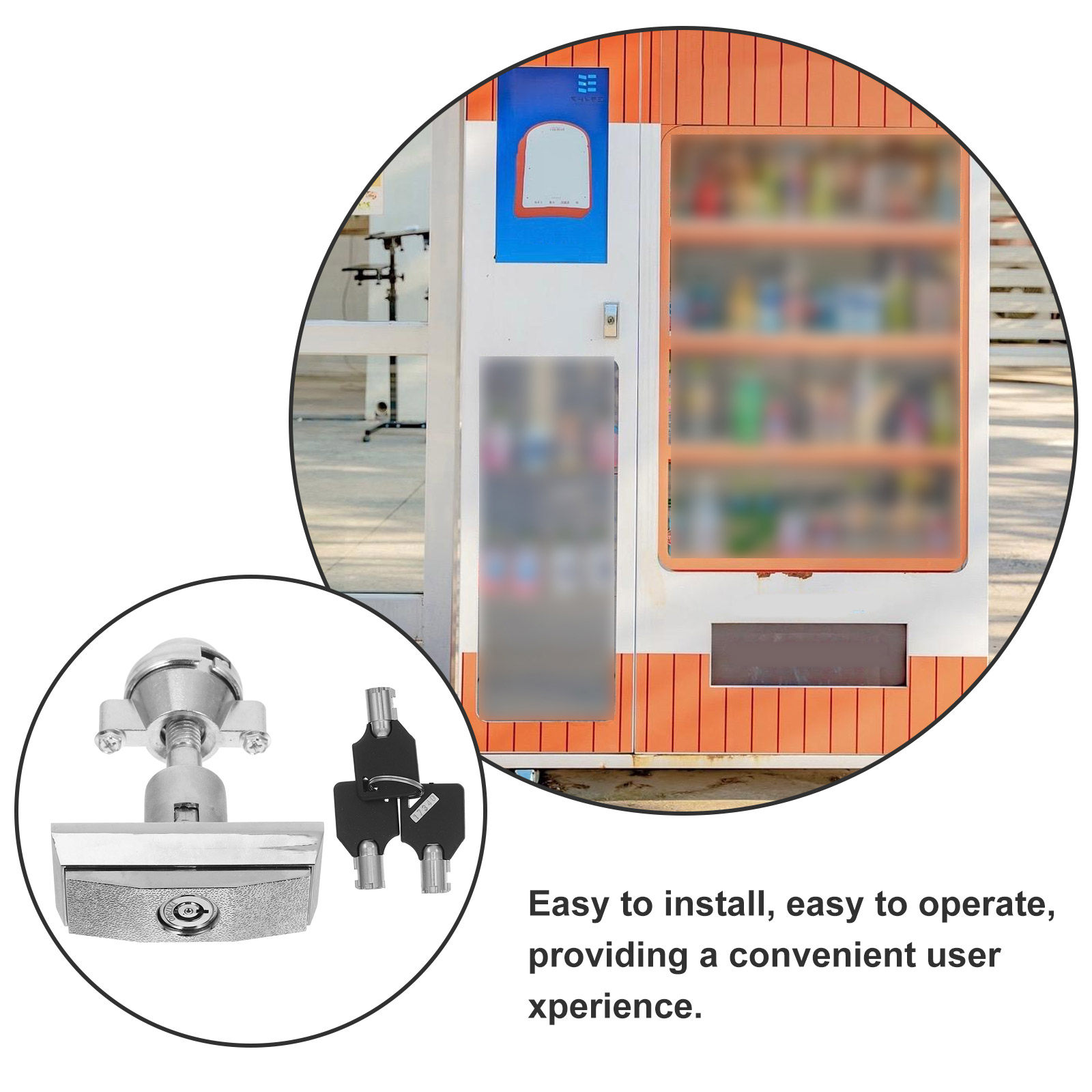 1 Set Otomat Kilidi Göbeği Yük - Candy Vending Machine incelemesi ve fiyatı