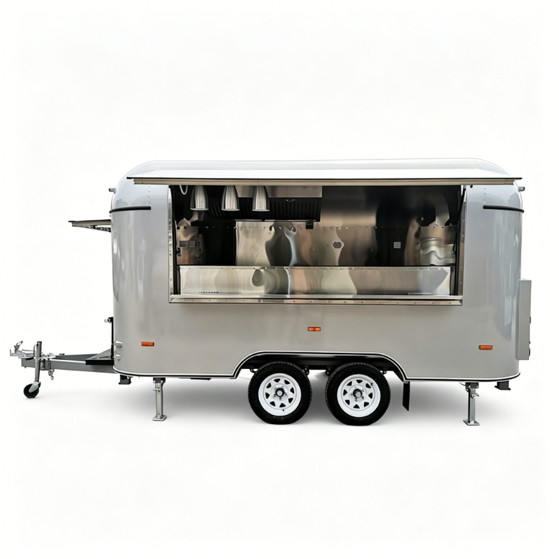 Özelleştirilmiş Yiyecek Kamyon - Hot Dog Vending Cart incelemesi ve fiyatı